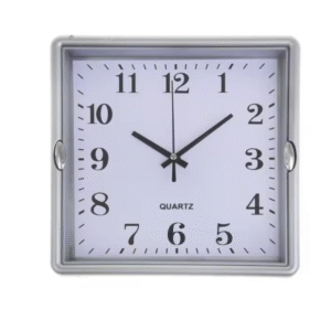 1206 - Reloj Cuadrado Para Pared  21x21cm - 312