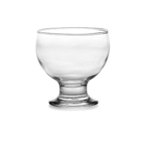 9120 - Copa Helado/Postre Paulista de vidrio 400ml (Vta mínima 12 Unid)