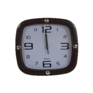 1957 - Reloj Cuadrado Para Pared 29cm
