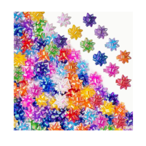2453 - Set 72 moñas de regalo de 5cm (caja 15x15cm)