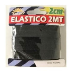 2550 - Elastico negro 2cm x 2 mts