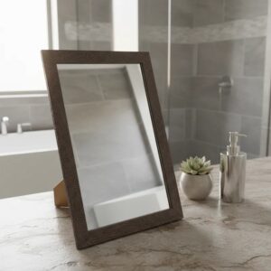 2671 - Espejo madera 25x35 cm
