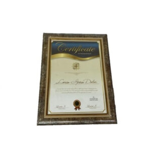 3373 - Porta diploma 21x29,7cm(triple marco).