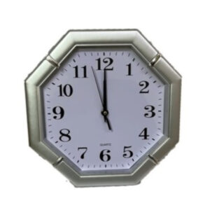 3388 - Reloj Hexagonal Para Pared 29cm