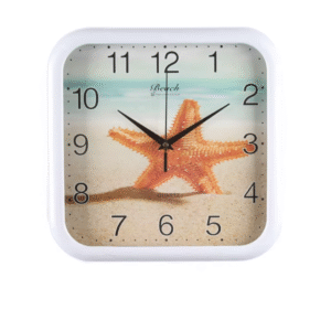 3411 - Reloj Cuadrado Para Pared 31cm