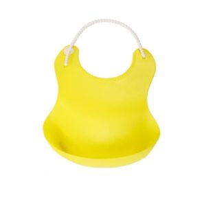 2809 - Babero Ajustable de Silicona con deposito Para Bebe