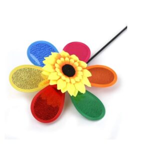 3460 - Tutor para maceta flor con margarita