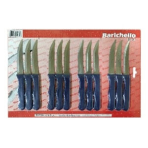 9516 - Juego Barichello cuchillo X 12 Azul