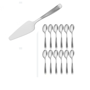 9520 - Juego de 12 cucharas y espátula para torta Barichello