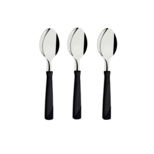9530 - Juego Barichello cuchara x3 Negro