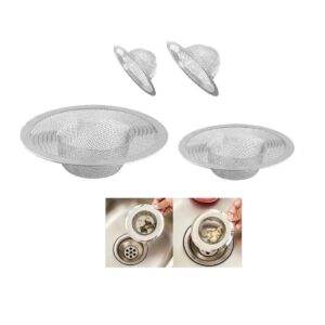 3506 - Set 4 filtros de desagüe para pileta en blíster 27x15cm