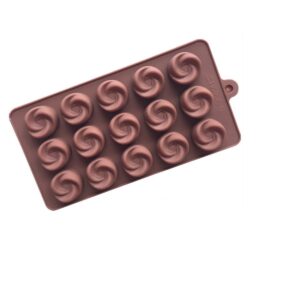 3226 - Molde de silicona bombón rosa 20x10cm