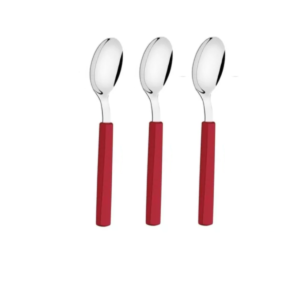 9529 - Juego Barichello cuchara x3 Rojo