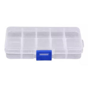 CM2567 - Oferta Caja x 300 Unid - Pastillero 10 divisiones 7x13cm