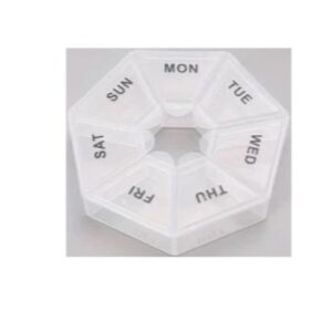CM2569 - Oferta Caja x 720 Unid - Pastillero redondo 7 divisiones 10cm
