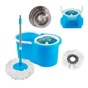 CM2675 - Oferta Caja x 24 - Balde con Mopa (centrifugador de metal)