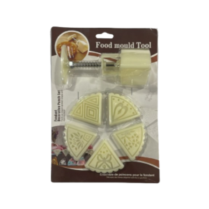 3575 - Set de 5 moldes fondant con eyector triangular