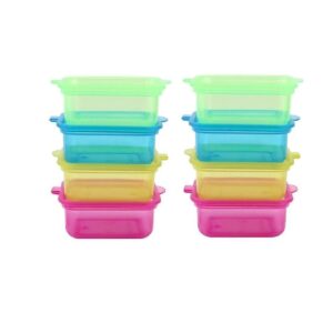 3638 - Set de 8 mini tuppers de 6x3cm