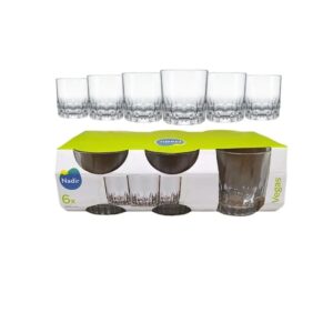 9291 - Vaso Whisky Vegas Blíster x6 unid 300ml