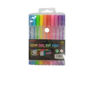 3892 - Set de 10 lapiceras de colores GEL (2106)