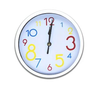 CM1952 - Oferta Caja x 60 Unid - Reloj Redondo Para Pared 20cm