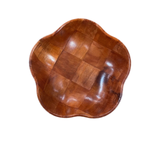 4212 - Fuente de Plástico Símil Madera 29,5x7cm