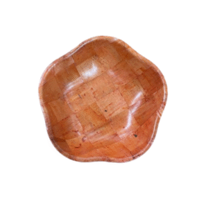 4211 - Fuente de Plástico Símil Madera 24x5,5cm