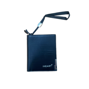 4216 - Monedero IHEART c/correa (6015) 13X10cm