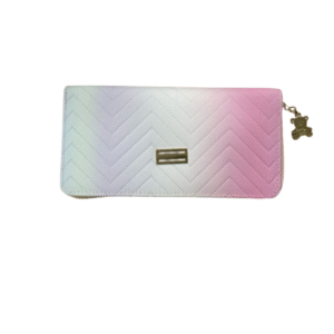 4214 - Monedero esfumado c/cierre osito 20x10cm