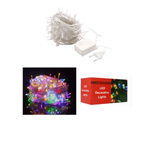 CM4247 - Oferta Caja x 100 Unid - Luz multicolor 100 LED / 220v