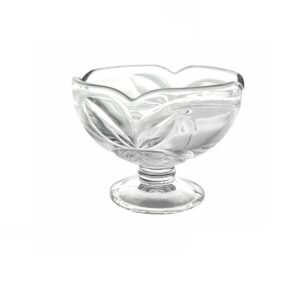 CM4232 - Oferta Caja x 12 Unid - Set de 6 copas para helado/postre 158ml Flor (9506)