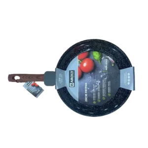 CM4291 - Oferta Caja x 24 Unid - Sartén cerámica BAROLY 28 cm c/difusor calor y mango de madera (2286)