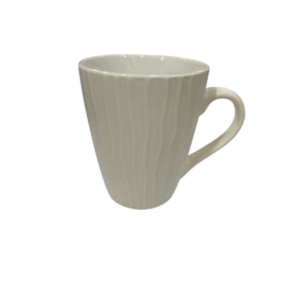 CM4352 - Oferta Caja x 48 Unid - Taza de cerámica líneas labradas 10x9cm (1152)
