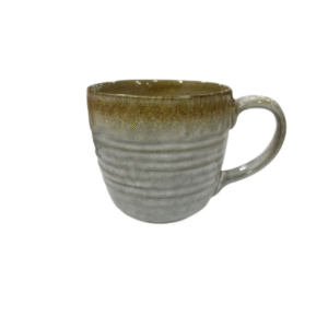 CM4356 - Oferta Caja x 72 Unid - Taza de cerámica c/líneas jaspeada 8x9cm (1244)