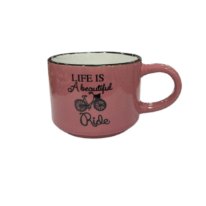 CM44963 - Oferta Caja x 48 Unid - Taza de cerámica "Life" diseños 7x9cm (1121)