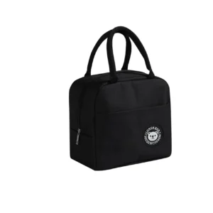 CM4295  - Oferta Caja x 200 Unid - Bolso lonchera térmica c/correa 25x20x10 cm(0988)
