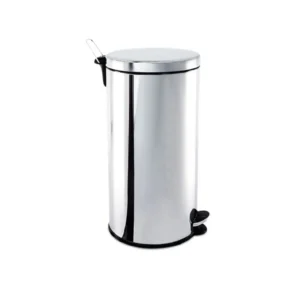 CM4342 - Oferta Caja x 4 Unid - Papelera de metal c/pedal 30Lts