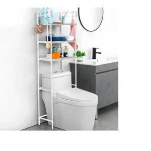 CM44961 - Oferta Caja x 12 Unid - Rack organizador para inodoro 3 estantantes,1.5x64x25 (6129)