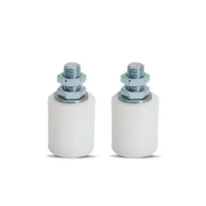 CM4394 - Oferta Caja x 150 Unid - Rodillo nylon guía portón 4x4x7cm (Vta mín 2 unid)