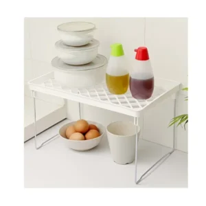 45037 - Organizador plástico plegable, apilable 25,5x17x19cm