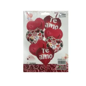 45069 - Set 7 Globos inflables Te Amo (2210)