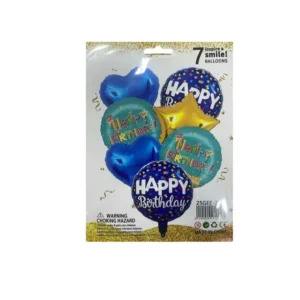 45070 - Set 7 Globos inflables Happy Birthday (2203)