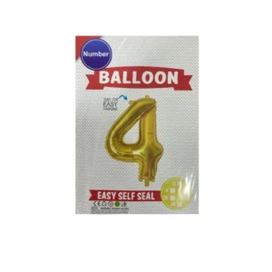 45136 - Globo Inflable Dorado 16' número 4
