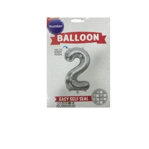 45195 - Globo Inflable Plateado 32' número 2