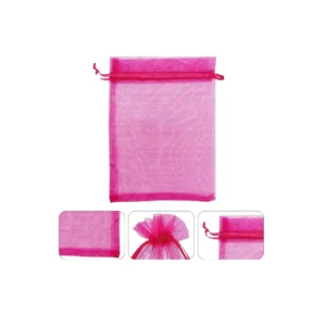 CM45126 - Oferta Caja x 20000 Unid - Set 20 bolsas organza 9x6 cm (0914)