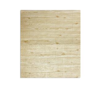 45019 - Lámina autoadhesiva diseño ladrillo beige 70x77cm (1555)