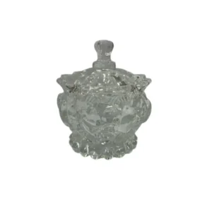4473 - Caramelera vidrio Corona 11x7 cm TG1004